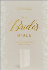 NKJV, Bride's Bible, Leathersoft, White, Comfort Print