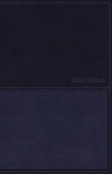 KJV, Value Thinline Bible, Compact, Leathersoft, Blue, Comfort Print