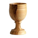 Olive Wood Communion Cup, 2.75 H