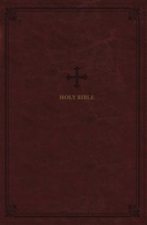 NRSV Catholic Bible, Personal Size,  Comfort Print, Leathersoft, Red