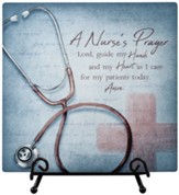 Nurse Prayer, Easel Plaque