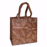Give Thanks To the Lord Eco Tote Bag, Brown