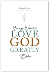 NET Young Women Love God Greatly, Comfort Print--hardcover cloth over board, blue - Slightly Imperfect