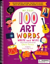 My First 100 Art Words Write and Wipe