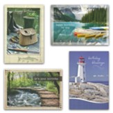 Birthday Cards, His Gifts (KJV)  , Box of 12