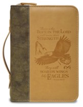 Eagle Bible Cover Isaiah 40:31, Medium