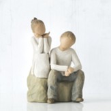 Brother And Sister, Light Skin Tone, Figurine, Willow Tree ®