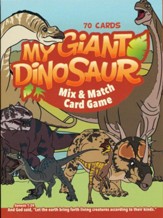 My Giant Dinosaur Fun Mix and Match Card Game
