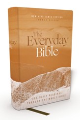 NKJV The Everyday Bible, Comfort  Print--hardcover