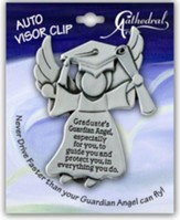 Graduation Angel Visor Clip