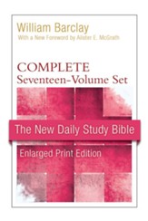New Daily Study Bible, Large-Print Edition: Complete Set