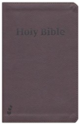 ERV Holy Bible--soft leather-look, russet