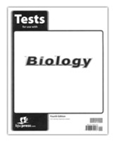 BJU Press Biology Grade 10 Test Pack, Fourth Edition