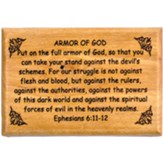 Armor of God Ephesians 6:11-12 Bible Verse Fridge Magnet from Bethlehem