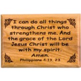 I Can Do All Things Philippians 4:13 23 Bible Verse Fridge Magnet from Bethlehem