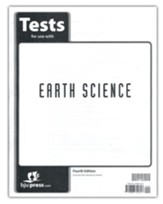 BJU Press Earth Science Grade 8 Test Pack (Fourth Edition)