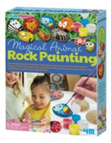 Magical Animal Rock Painting