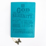 Serenity Prayer, Journal, Turquoise