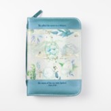 Sea Turtle Bible Cover, Blue, Medium