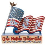 Patriotic One Nation Flag Figure