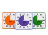 The Original Time Timer 8 (Medium) Learning Center Classroom Set (Secondary Color Collection)