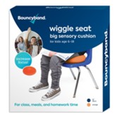 Wiggle Seat Big Sensory Cushion (Orange; 33cm)