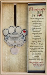 Pawprints Left By You, Pawprint Ornament