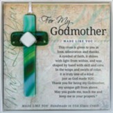 For My Godmother Cross Ornament