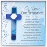 For Your Confirmation Cross Ornament, Blue