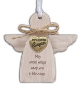 For A Special Caregiver, Angel Ornament