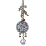 St Francis Pet Car Charm