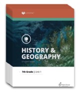 Lifepac History & Geography Workbook Set, Grade 7