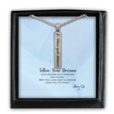 Follow Your Dreams Graduation Pendant