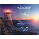 The Lord is My Light Wall Plaque