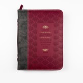 Romans 15:13 Bible Cover, Burgundy, XX-Large