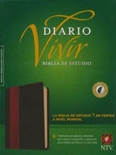 NTV Biblia de estudio del diario vivir, SentiPiel cafe/cafe claro, NTV Life Application Study Bible--soft leather-look, brown/tan (indexed)