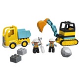 LEGO ® DUPLO ® Town Truck and Tracked Excavator