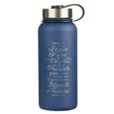 I Know the Plans, Stainless Steel Water Bottle