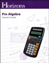 Horizons Pre-Algebra Teacher's Guide