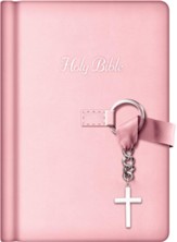 NKJV Simply Charming Bible, Pink