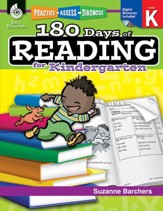 180 Days of Reading for Kindergarten: Practice, Assess, Diagnose - PDF Download [Download]