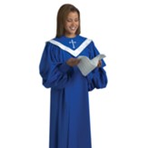 Anthem Design Choir Gown--Sapphire (Neck 15, Height to 5' 5)