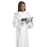 Anthem Design Choir Gown--White (Neck 15, Height to 5' 5)