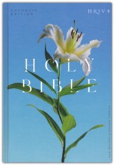 NRSV Catholic Edition Bible, Easter Lily--hardcover