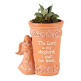 The Lord is My Shepherd Flowerpot