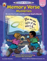 Memory Verse Mysteries, Grades PK - K: Break the Code and Discover God's Word - PDF Download [Download]