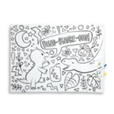 Dino-Snore-Ous Color Me Pillowcase