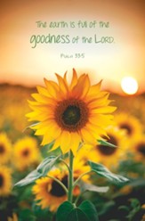 The Goodness of the Lord (Psalm 33:5) Bulletins, 100
