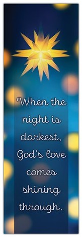 When the Night Is Darkest (Matthew 2:10) Bookmarks, 25