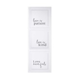 Love Is Patient Love Is Kind Love Never Fails Cabinet Door Art